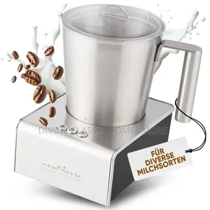 Proficook Stainless-Steel Milk Frother for Hot Cold Milk
