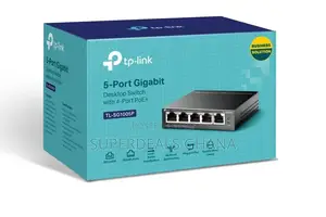 TP-Link Tl-Sg1005p 5-Port Gigabit Poe Switch