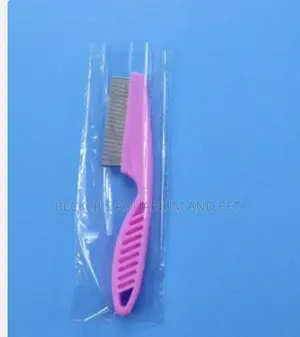 Metallic Dog Brush for Lice