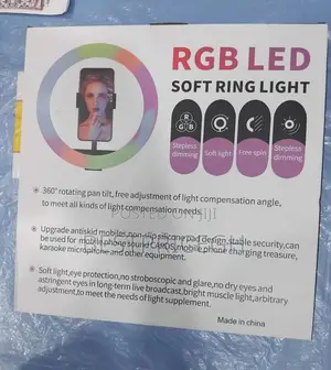 RGB Led Live Streaming Lamp 3d-30