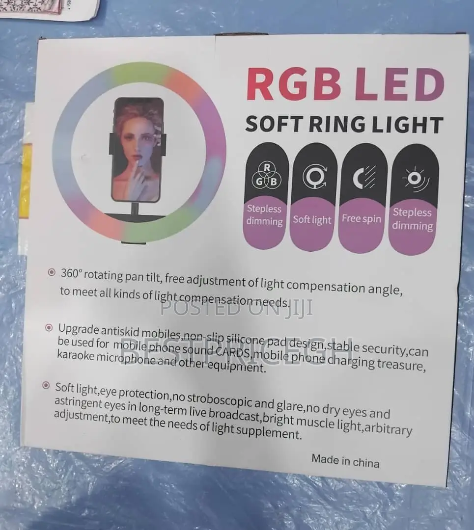 RGB Led Live Streaming Lamp 3d-30