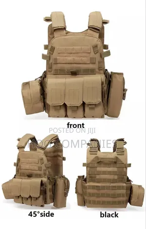 Tactical Military Vest Ammo Airsoft Paintball Gear - Fast Delivery