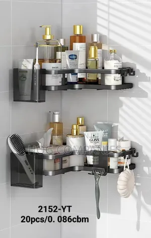 2 Set Adhesive Shower Caddy