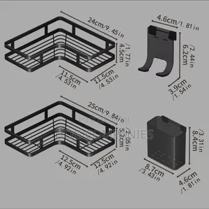 2 Set Adhesive Shower Caddy