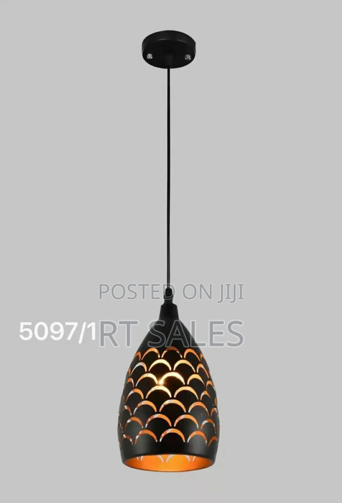 Metal Ceiling Single Pendant Light.