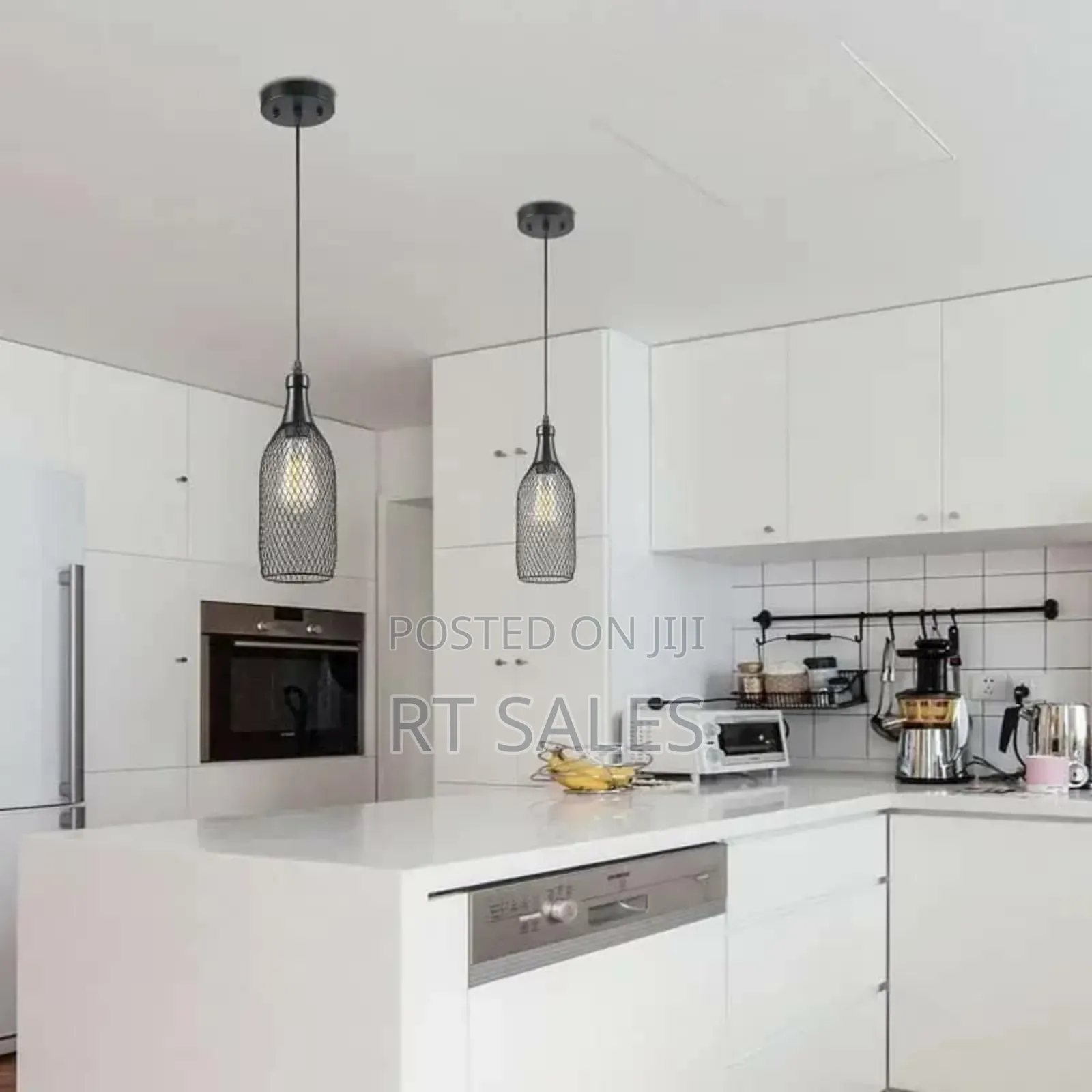 Bottle Design Single Ceiling Pendant Light