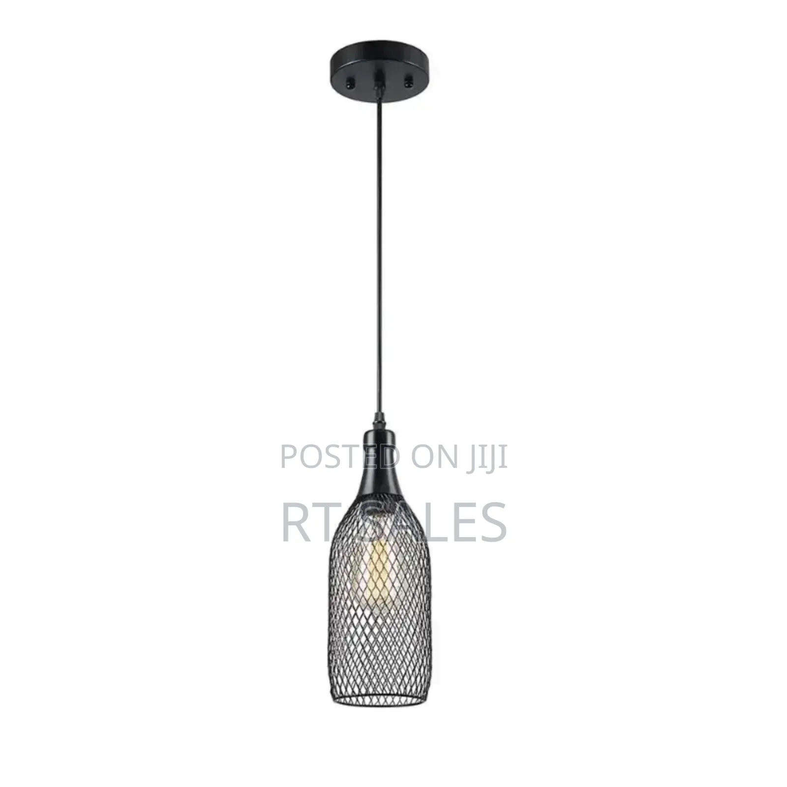 Bottle Design Single Ceiling Pendant Light