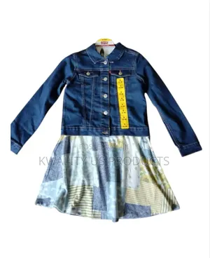 Levi's Girls Denim Dress Set