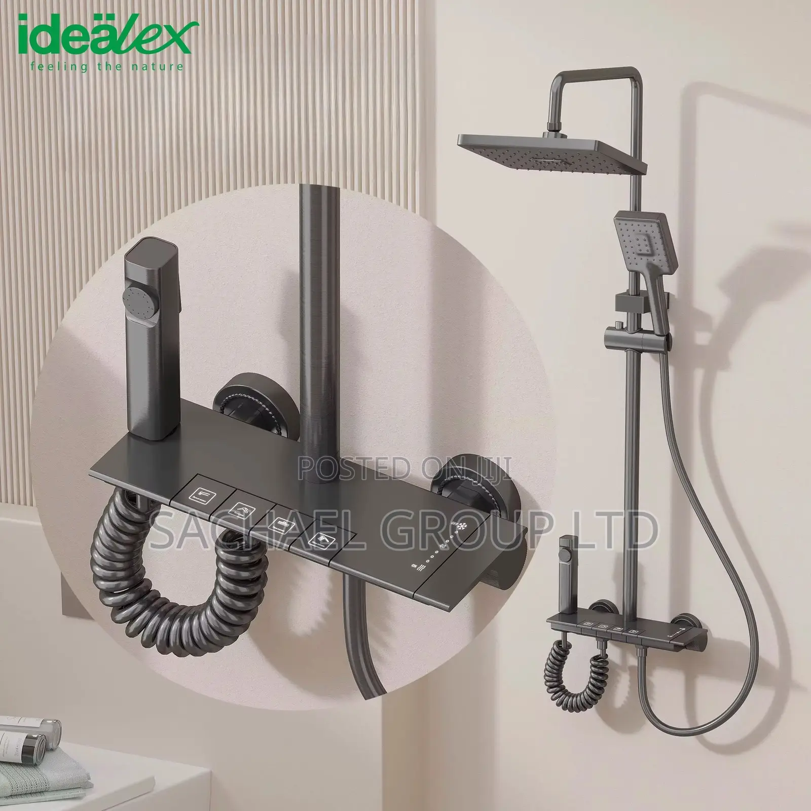 Piano Shower Set