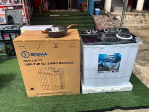 Sigma 12kg Top Load Twin Tub Washing Machine| Semi-automatic
