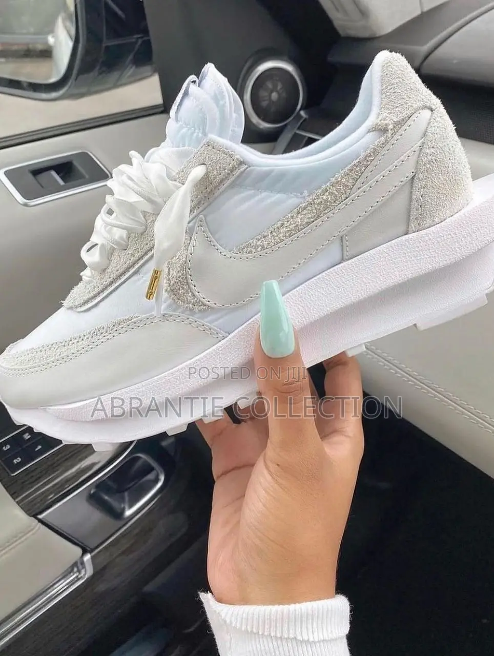 Nike X Sacai Ld Waffle Nylon White