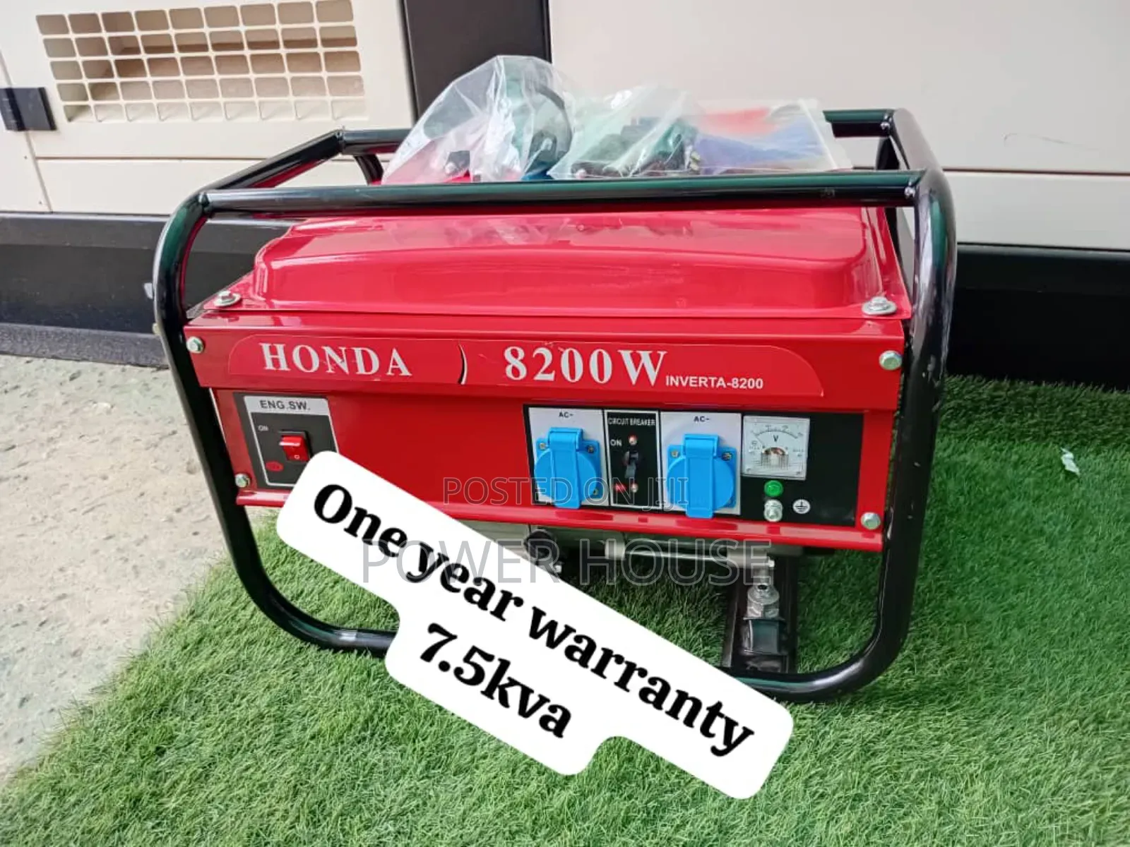 Pullstart 7.5kva Honda Petrol Generator Switch 7.5kva Japan
