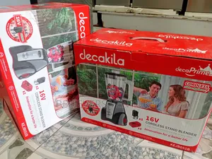 Decakila Interchangeable Cordless Blender Decalife Blender