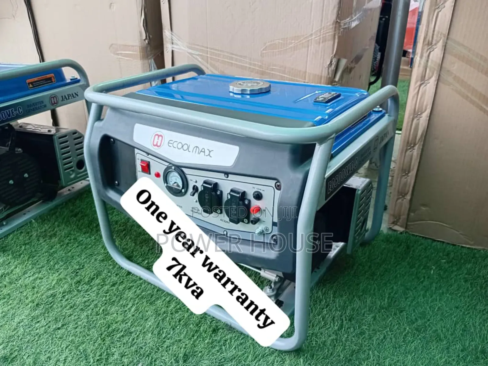Pull Start 7kva Ecoolmax Petrol Generator Switch 7kva Petrol