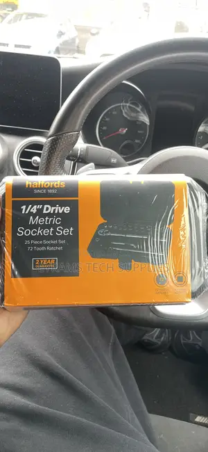 1/4” Drive Metric Socket Set