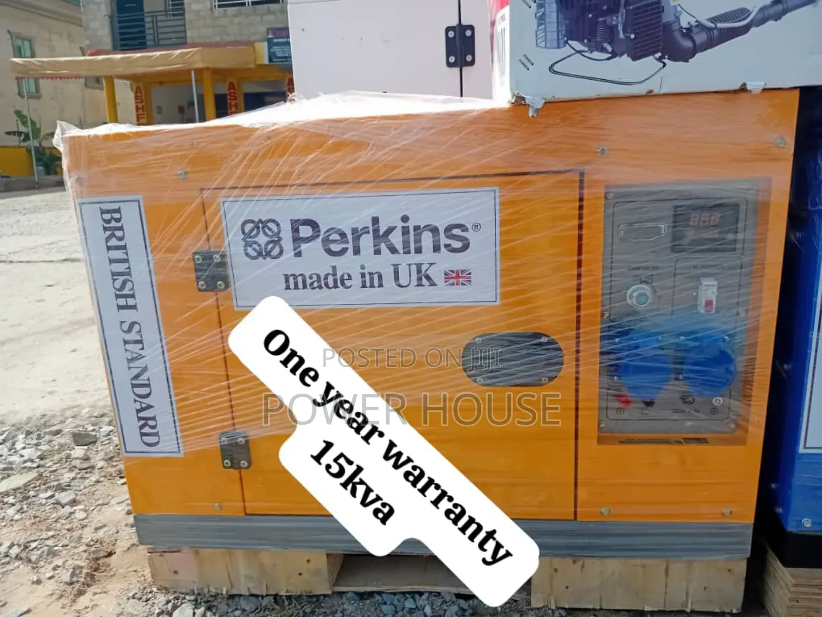 Smart Panel 15kva Perkins Diesel Generator Keystart 15kva
