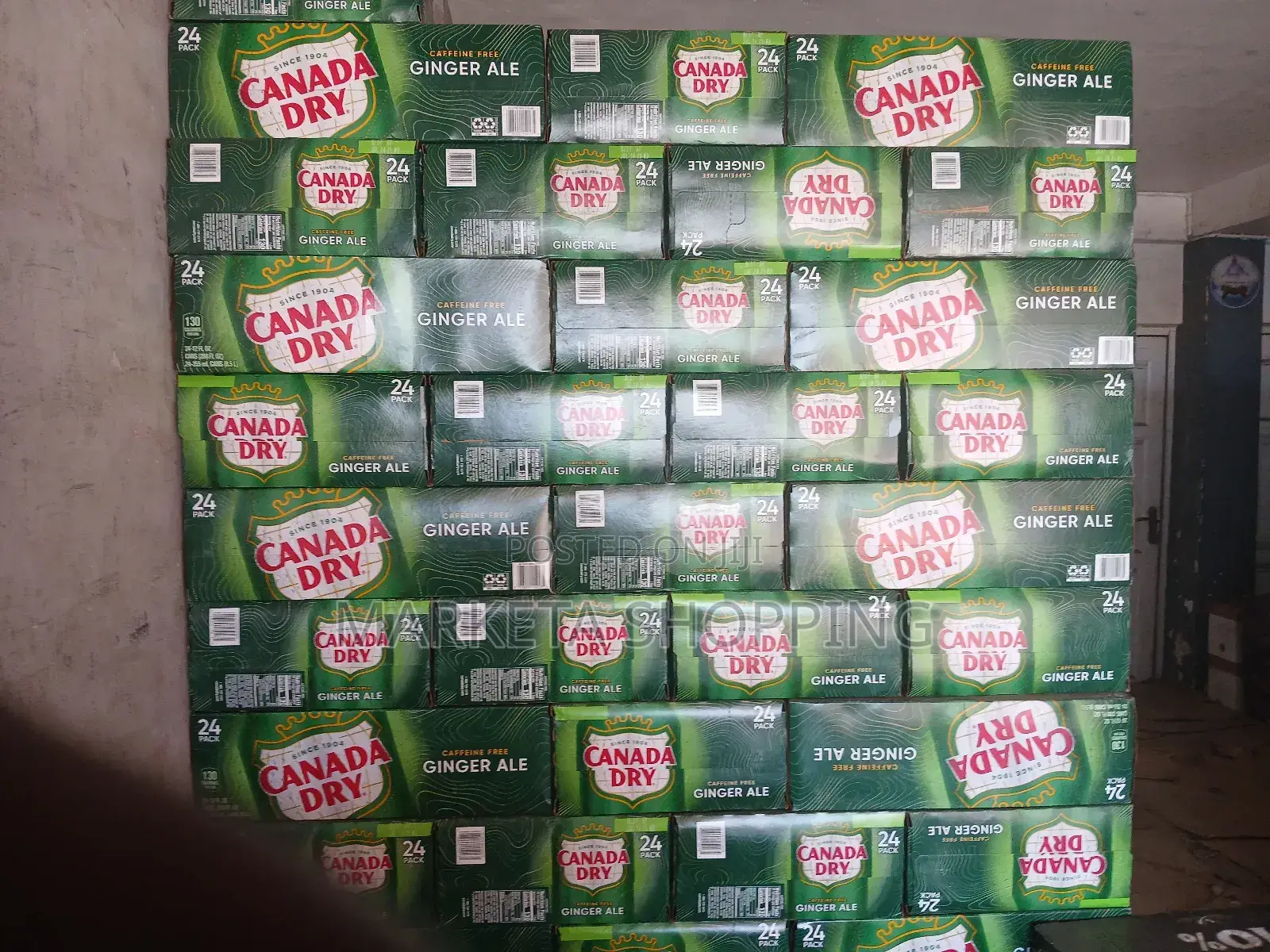Canada Dry Ginger Ale 24-12 Fl Oz