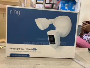 Ring Floodlight Cam Wired Pro With 3d Motion Detection
