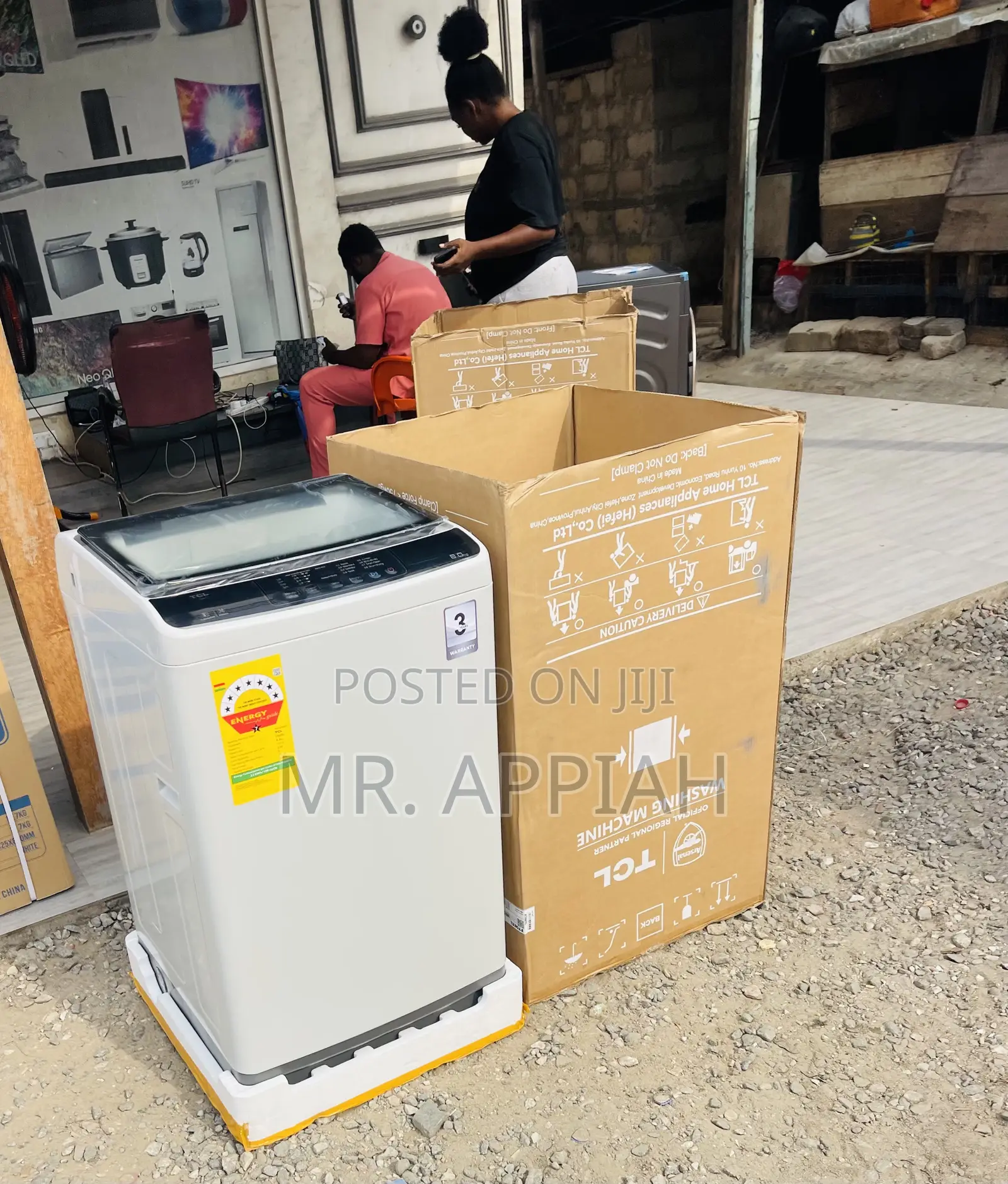 Get Premium TCL 8kgFully Automatic Electric Washing Machine