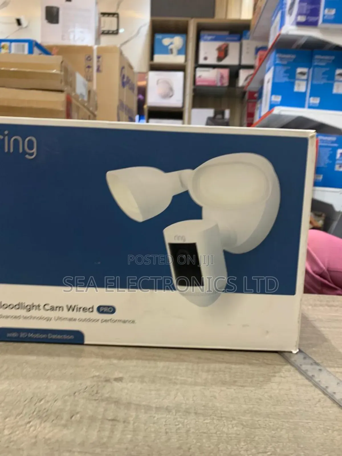 Very Attractive Ring Floodlight Cam Wired Pro With 3d Motion