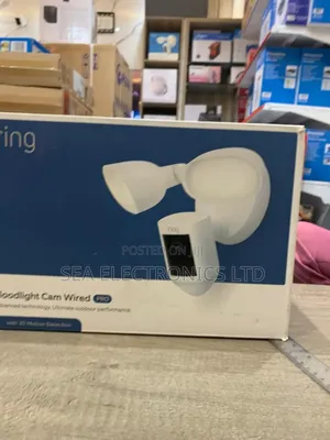 Very Attractive Ring Floodlight Cam Wired Pro With 3d Motion