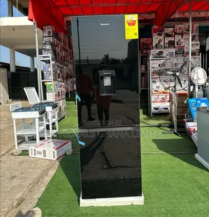 4_stars Innova 309lts Refrigerator| Black Glass |Water Dispenser|Promo