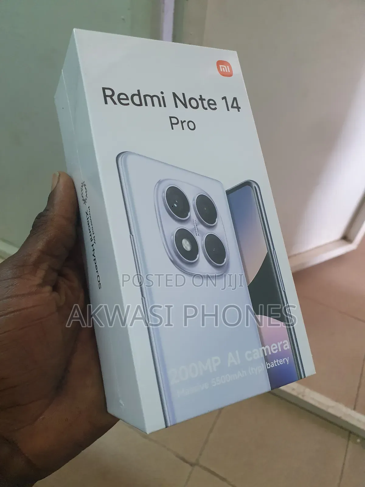 New Xiaomi Redmi Note 14 Pro 256 GB Black