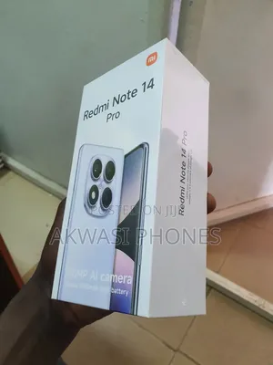 New Xiaomi Redmi Note 14 Pro 256 GB Black