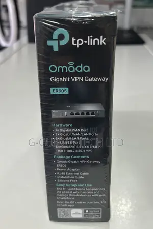TP-Link Er605 Gigabit VPN Gateway Router, TP-Link Load Balance Er605
