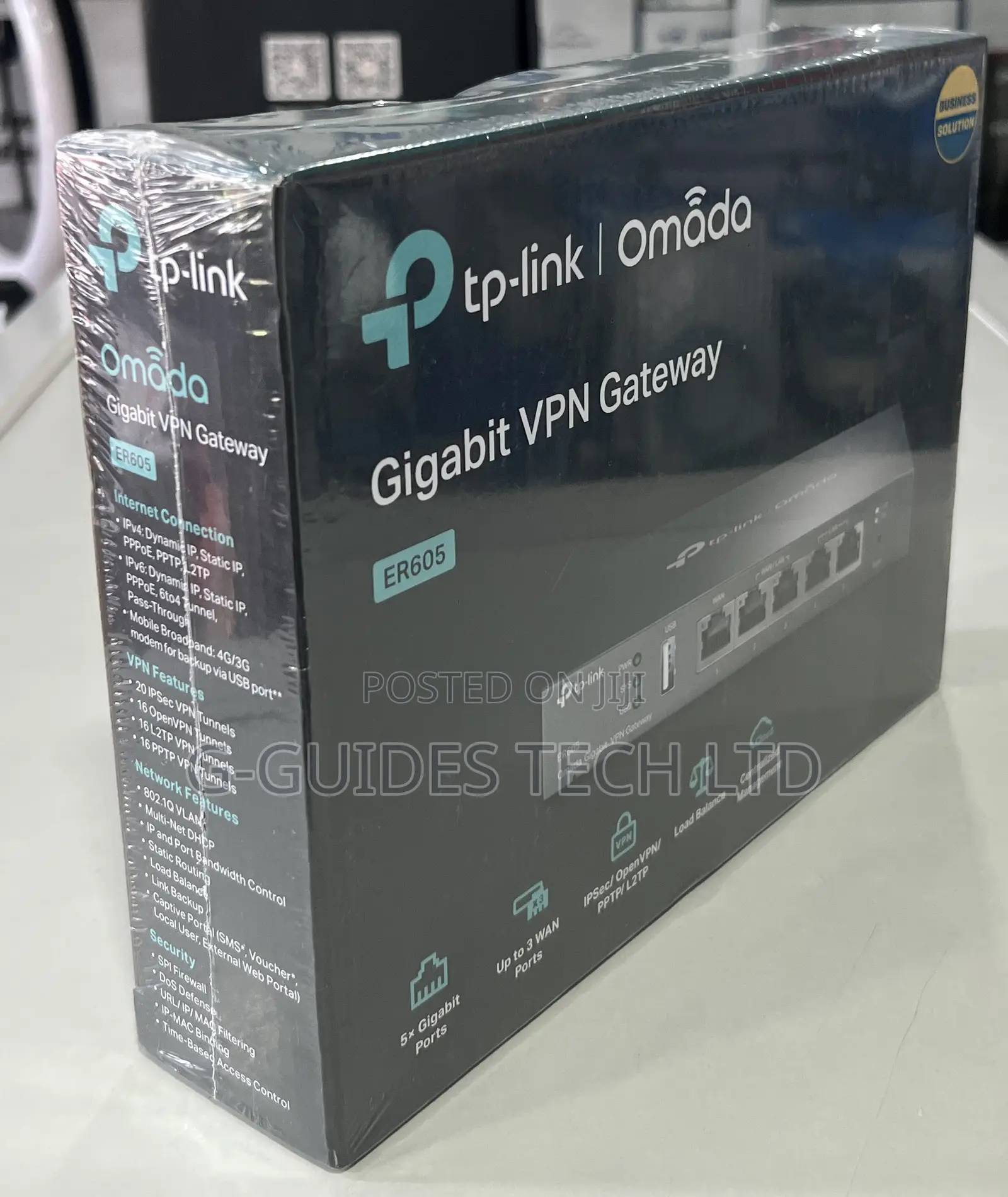 TP-Link Er605 Gigabit VPN Gateway Router, TP-Link Load Balance Er605