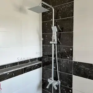 3in1 Shower Pole_ Aluminium Bathroom Shower Mixer