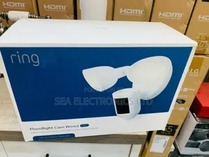 Fast and Clear Cam Wired Pro Ring Floodlight With 3d Motion