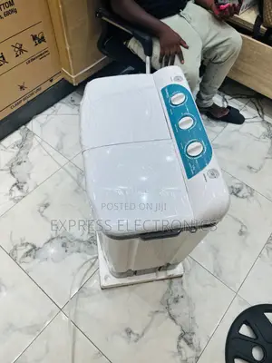 Brand New White Washing Machine Semi Automatic 5kg Nasco