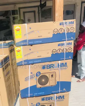 Super Original Inverter 1.5 Hp Bruhm White R410a Ac