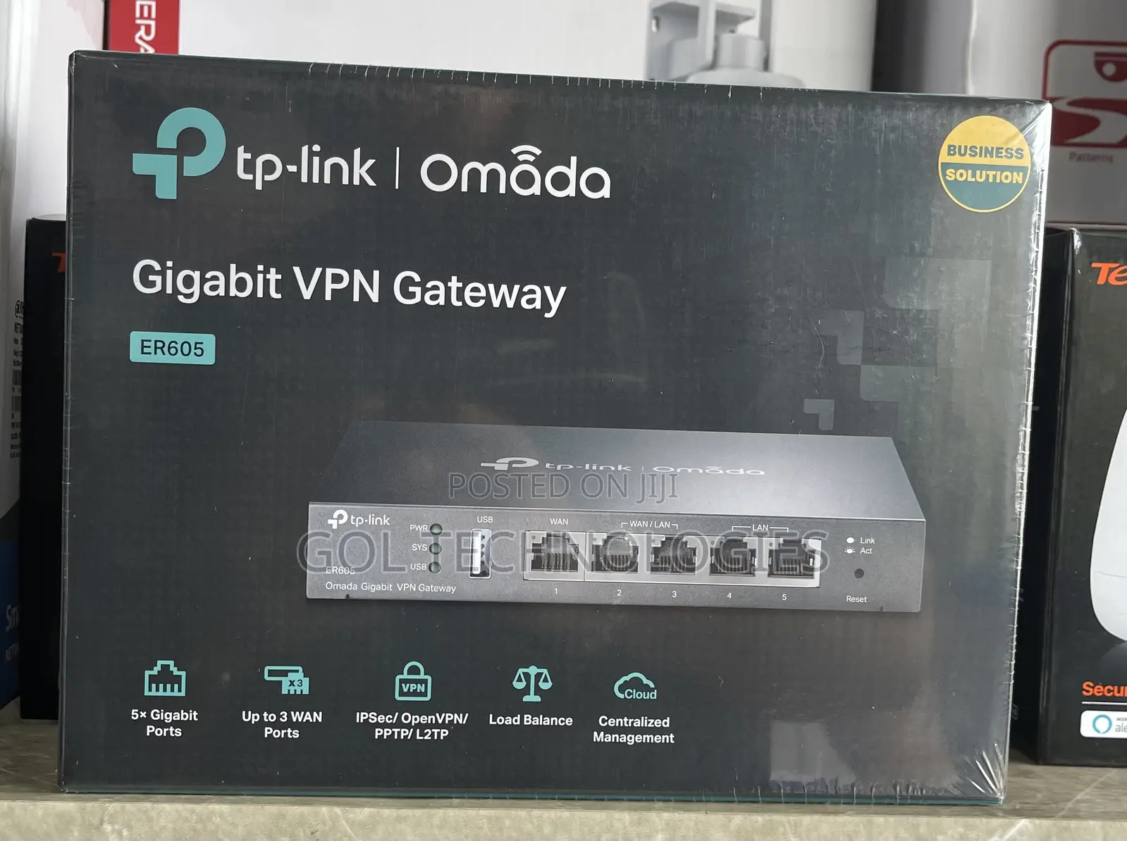 Tp-Link Omada Gigabit VPN Router Er605 Load Balance