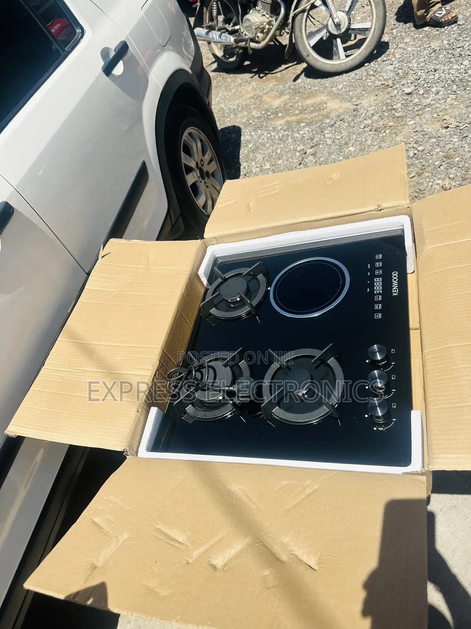 3-1 Stove Gas Electric Cooker Inbuilt Kenwood