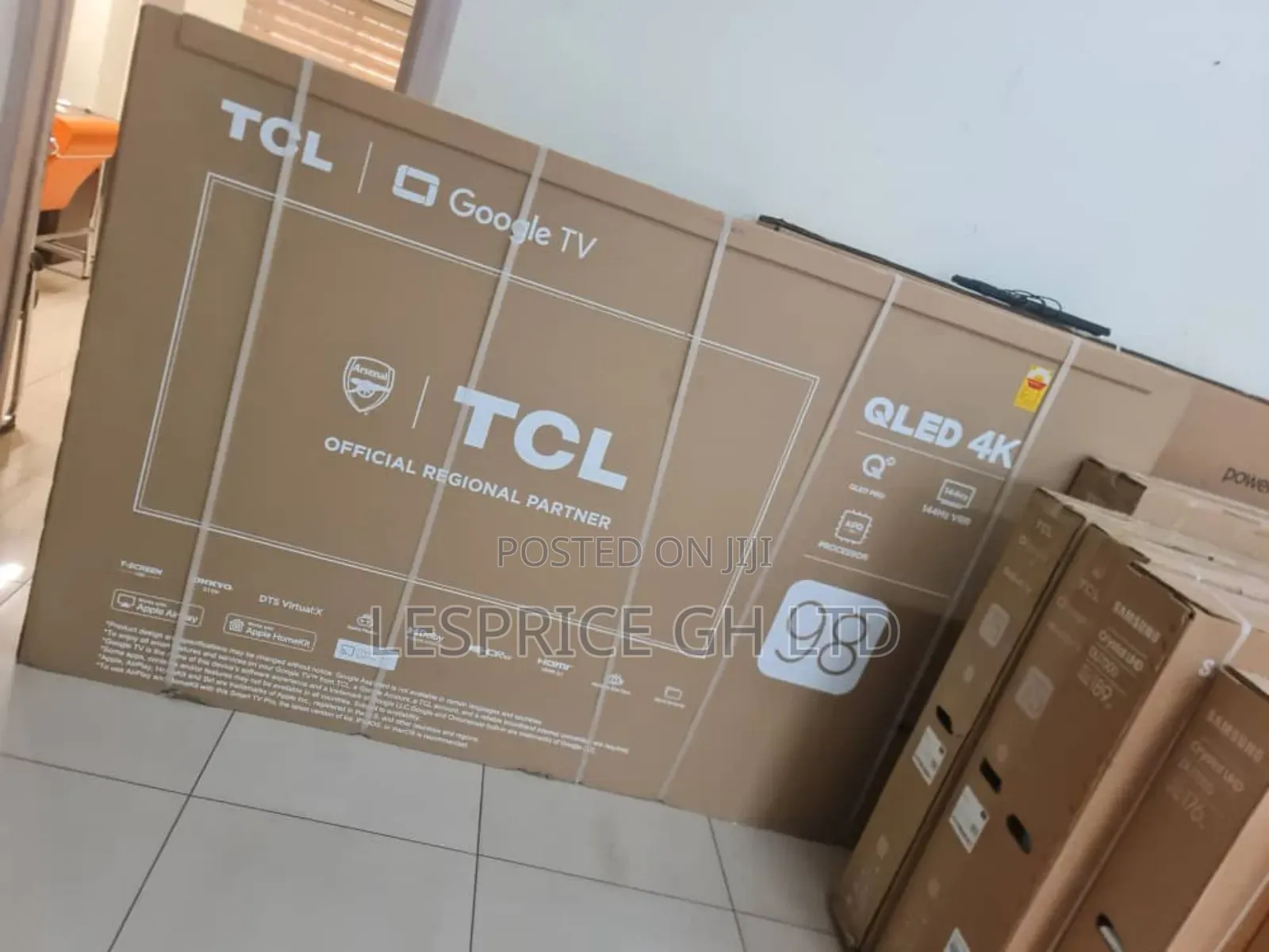 TCL Qled Android Smart Tv With Apps Voice Control