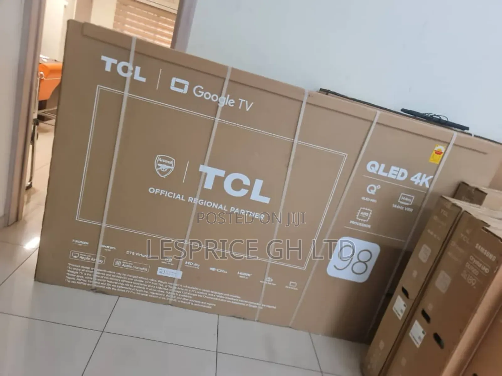TCL Qled Android Smart Tv With Apps Voice Control