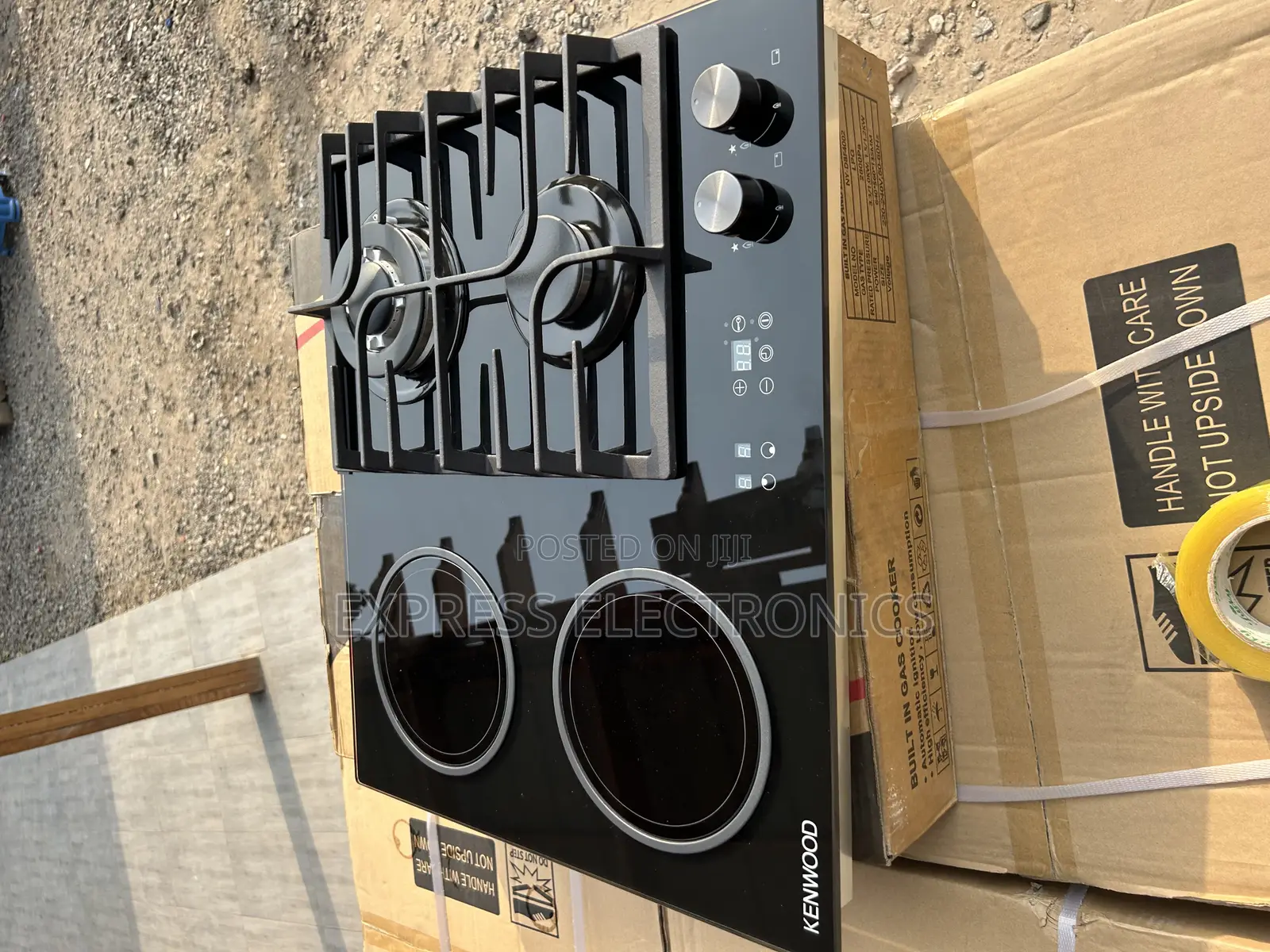 Limit Stock Kenwood Gas Electric 2+2 Stove Inbuilt Kenwood
