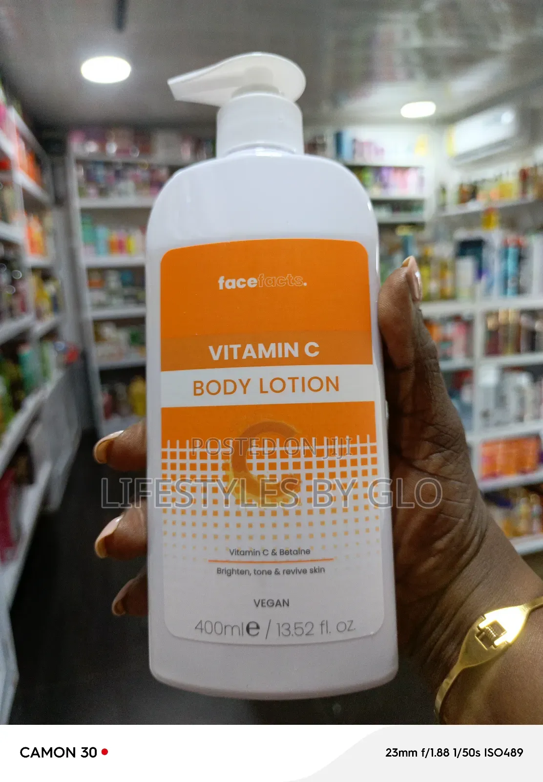 Face Facts Vitamin C Body Lotion