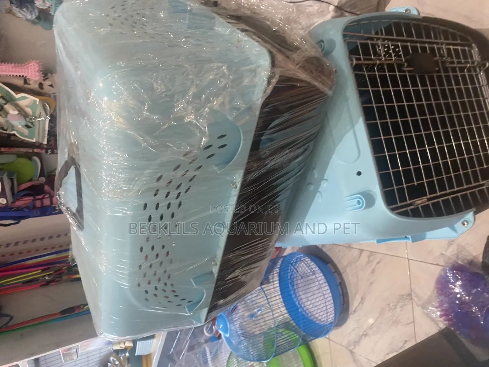 Quality Space Plastic Dog Crate