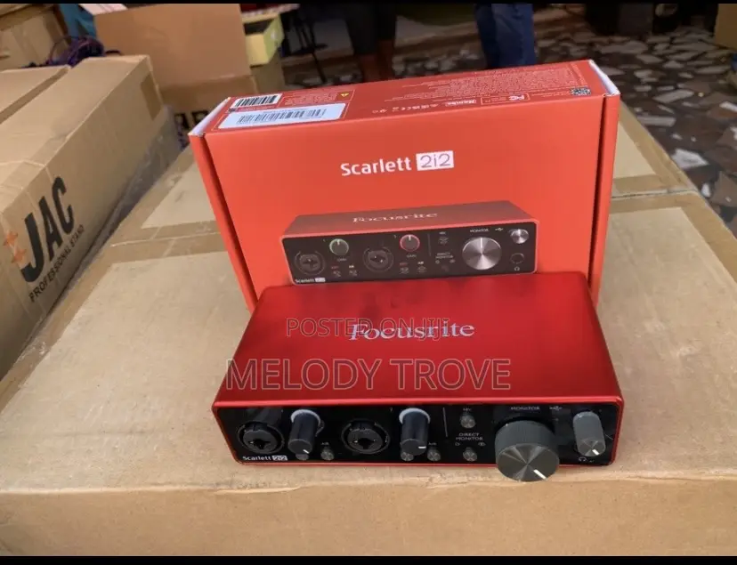 Usb Audio 2×2 Interface (Soundcard)