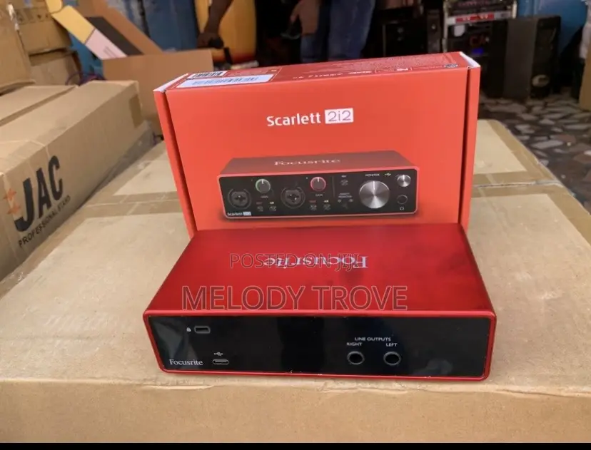Usb Audio 2×2 Interface (Soundcard)