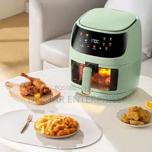 LCD Touch Screen Silver Crest Air Fryer 8l