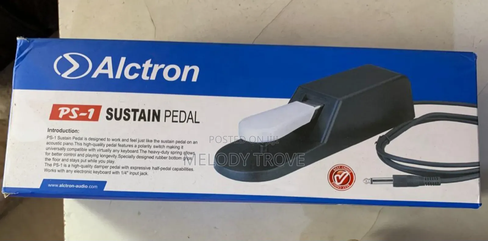 Alctron Ps-1 Sustain Pedal