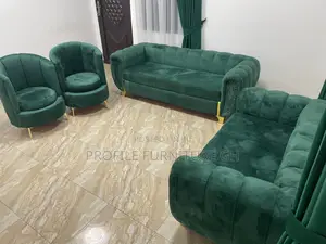 Green Sofa Set// Durable And Luxurious