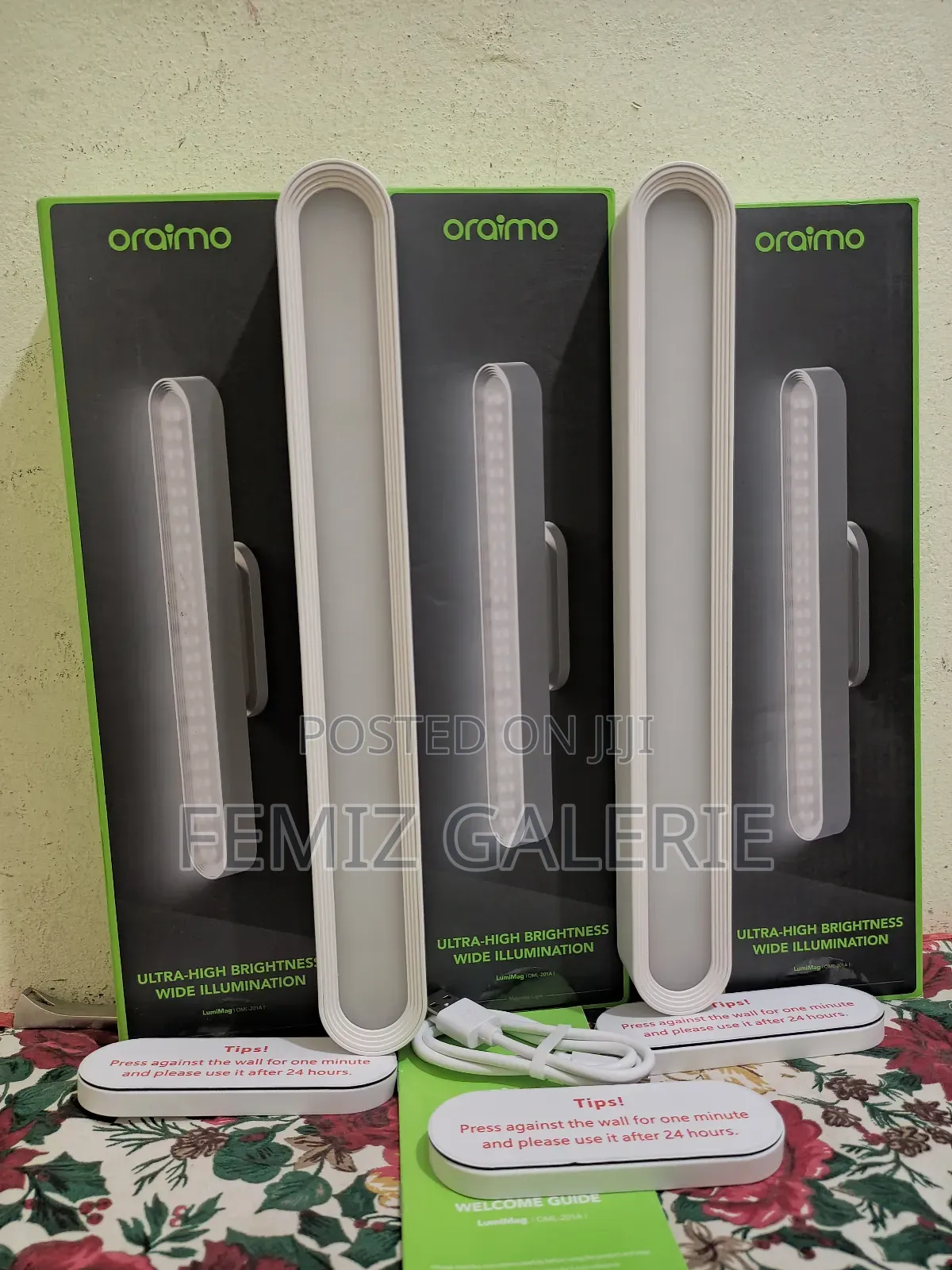 Oraimo Glowmagnetic Lumimag 5w 300 Lumens Magnetic Light 2pcs