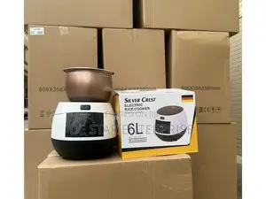 6l Electric Multipurpose Silver Crest Rice Cooker