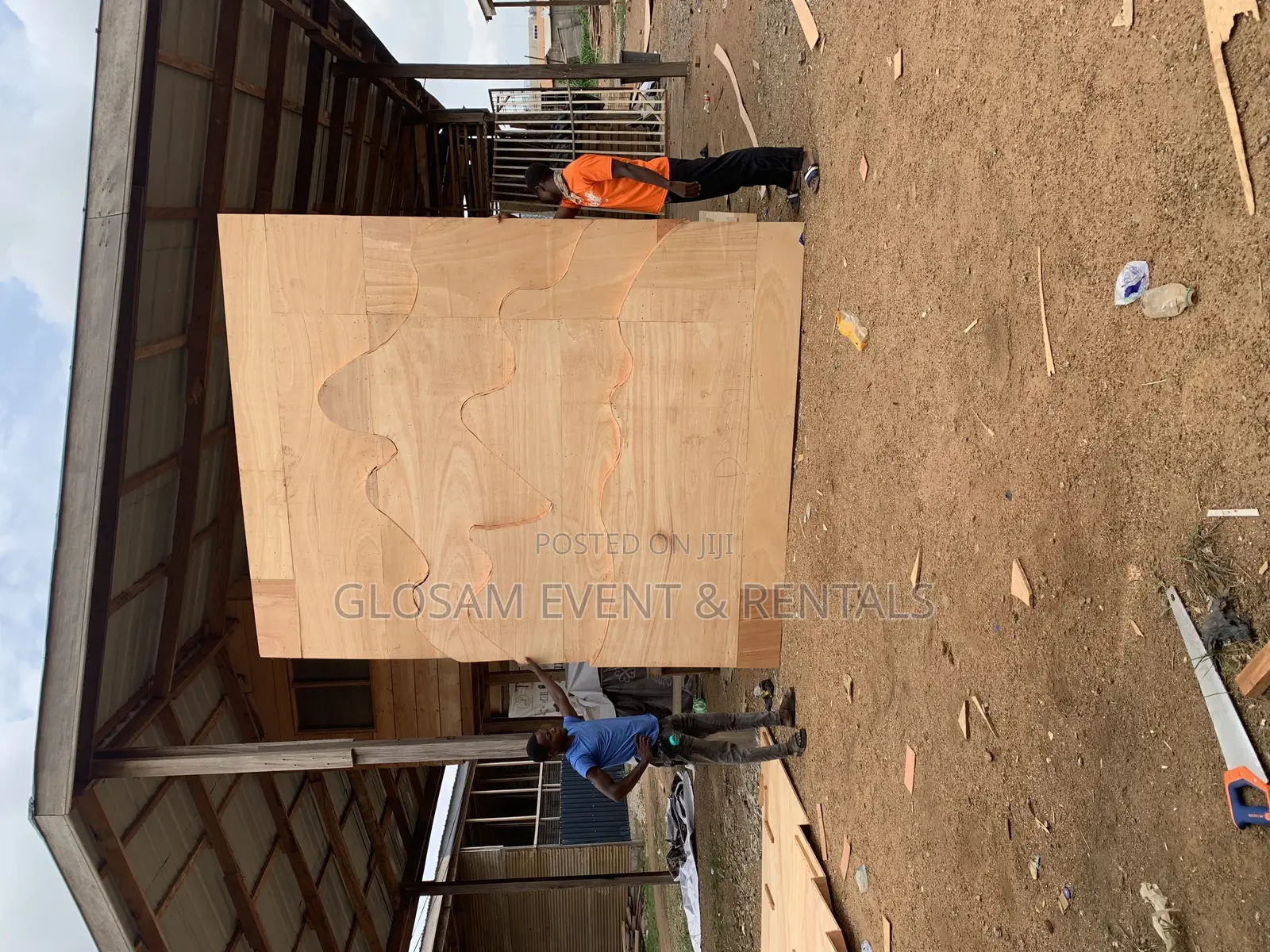 Wooden Backdrop Stands