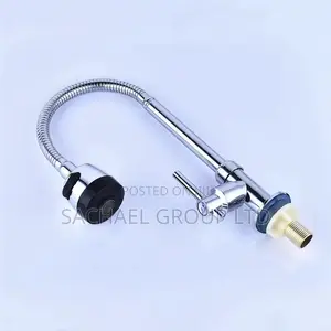 Pull Out Silver Kitchen Tap